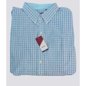 Izod Essential Woven Big & Tall Shirt - Size 2XLT - Cotton